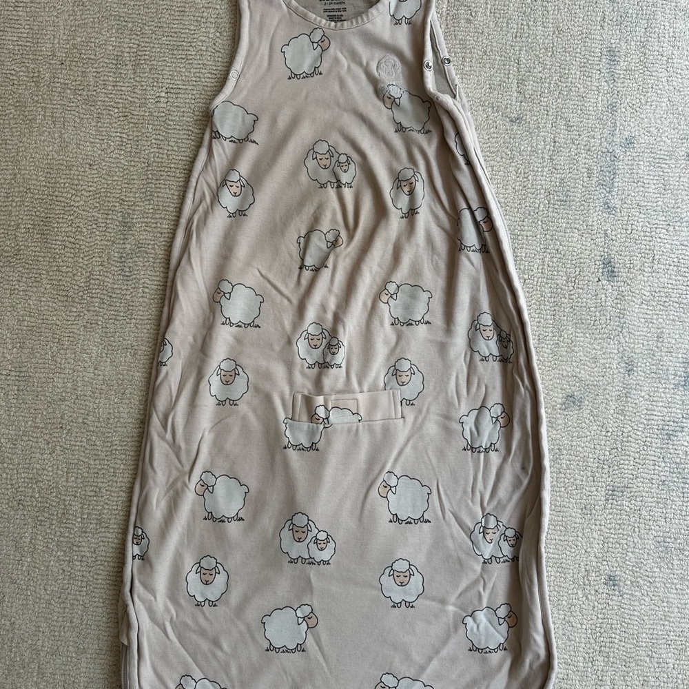 Woolino Sheep Print Sleep Sack